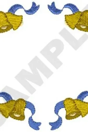 Wedding Bells Frame Embroidery Design Best Price