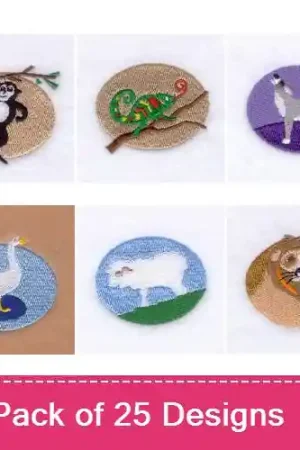 Price Drop Animal Pack Embroidery design pack by Starbird Inc, Embroidery Packs on EmbroideryDesigns.com