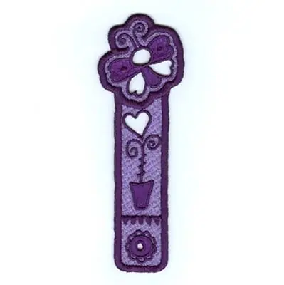 Butterfly Lace Bookmark Embroidery Design Time-Limited