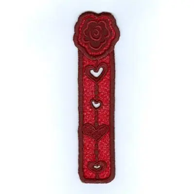 Editor’s Pick Flower Lace Bookmark Embroidery Design