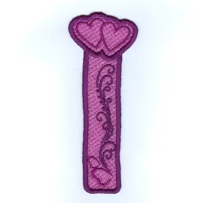 Heart Swirl Lace Bookmark Embroidery Design Buy Online