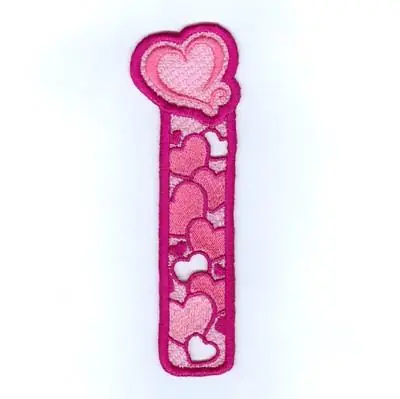 Hearts Lace Bookmark Embroidery Design Buy Direct