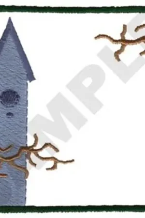 Birdhouse Frame Embroidery Design Cheap