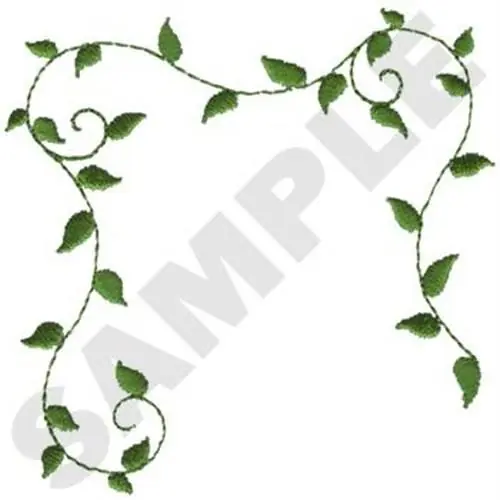 Exclusive Leaves Border Embroidery Design