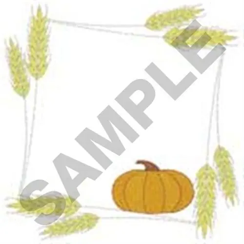 Place Order Wheat Pumpkin Quilt Embroidery Design