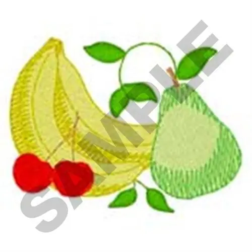 Small Fruit Border Embroidery Design Hot Deal