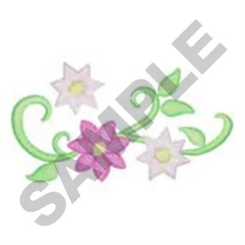 Small Flower Border Embroidery Design Limited Offer