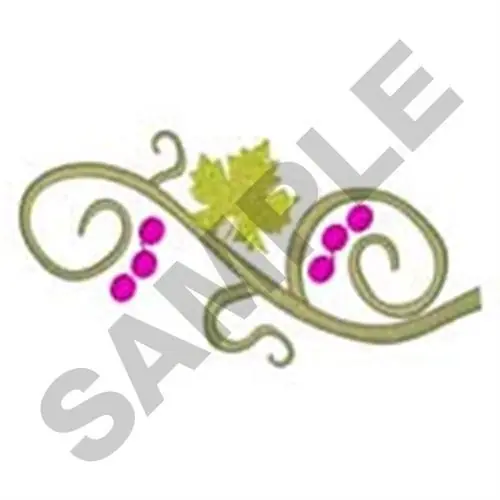 Small Wine Border Embroidery Design Discount