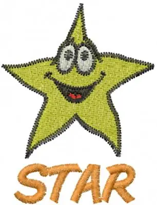 Star 3 Embroidery Design Bargain