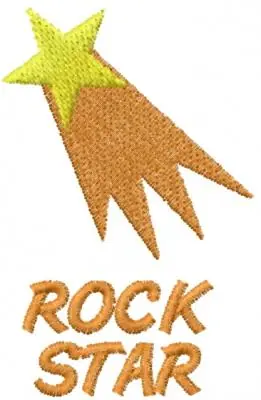 ROCK STAR Embroidery Design New Release