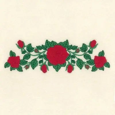 Rose Arrangement Large Embroidery Design Get Yours