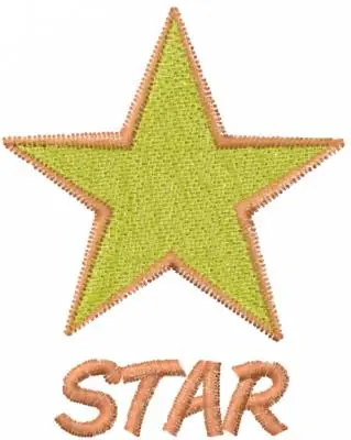 Hot Deal STAR Embroidery Design