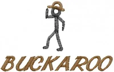 Special Offer BUCKAROO Embroidery Design
