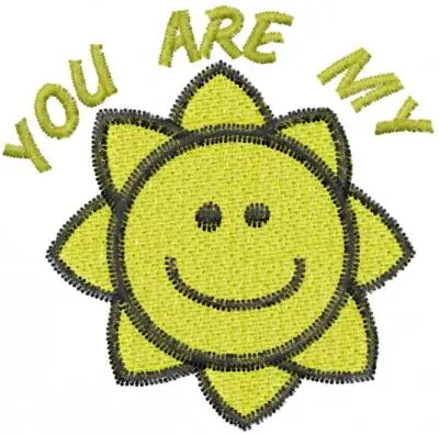 YOU ARE MY Embroidery Design Buy Today