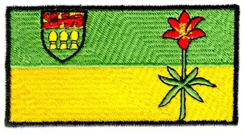 Saskatchewan Flag Embroidery Design Original