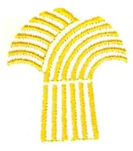 Saskatchewan Grains Embroidery Design Authentic