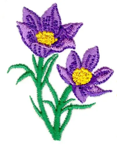 Manitoba Crocus Embroidery Design Top Rated