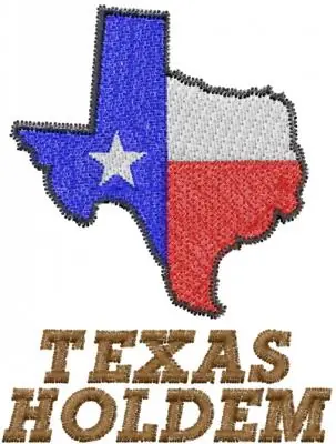 TEXAS HOLDEM Embroidery Design Top Rated