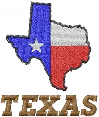 TEXAS Embroidery Design Hot Deal
