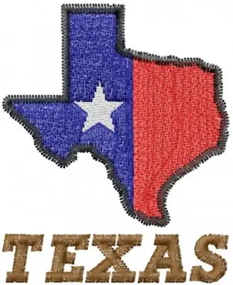 TEXAS Embroidery Design Price Cut