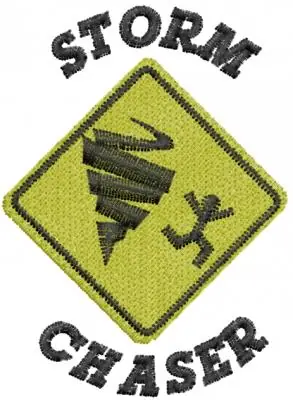 STORM CHASER Embroidery Design Instant Buy