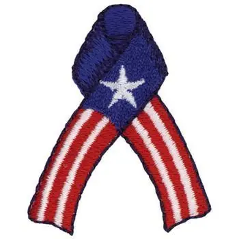 Certified Flag Ribbon Embroidery Design