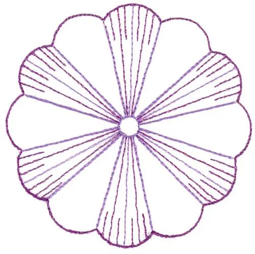 Save Now Variegated Violet Embroidery Design