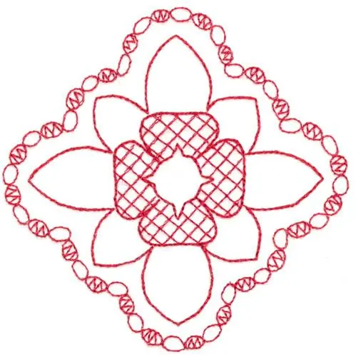 Flower and Beads Embroidery Design Must Have