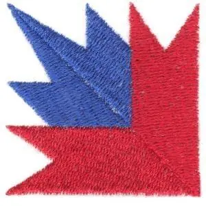 Starburst Corner Embroidery Design While Supplies Last