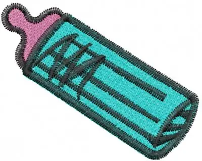 Baby Bottle Embroidery Design Hot Deal