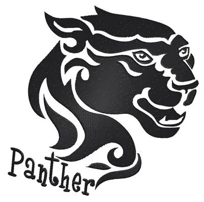 Time-Limited Tribal Panther Embroidery Design