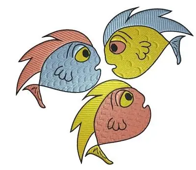 Three Fish Embroidery Design Mega Sale