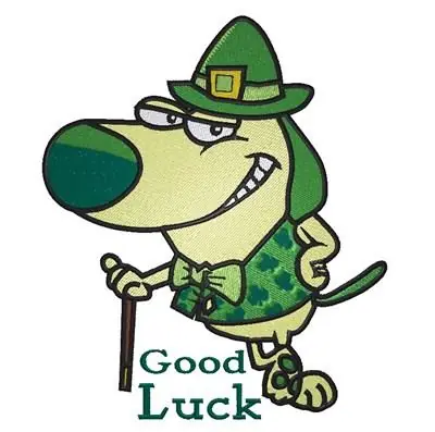 Sale Good Luck Embroidery Design