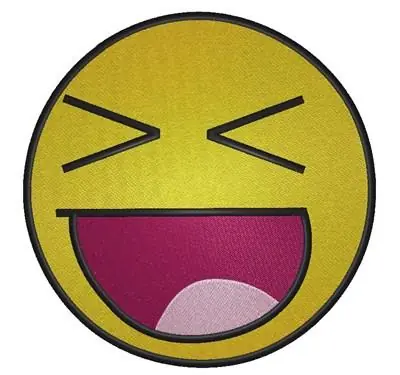 Super Sale Smiley Face Embroidery Design