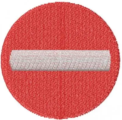 Do Not Enter Embroidery Design While Supplies Last