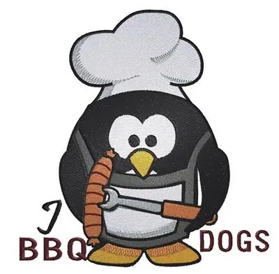 Mega Sale I BBQ Dogs Embroidery Design