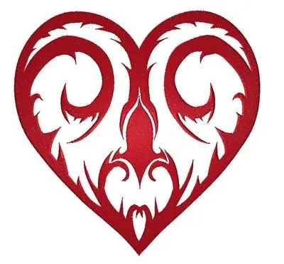 Big Sale Swirl Heart Embroidery Design