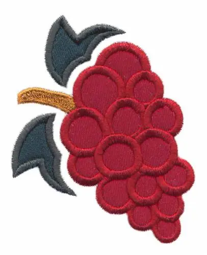 Grapes Applique Embroidery Design Order Now
