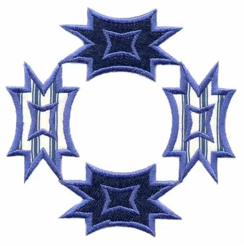 Burst Applique Embroidery Design Professional Grade