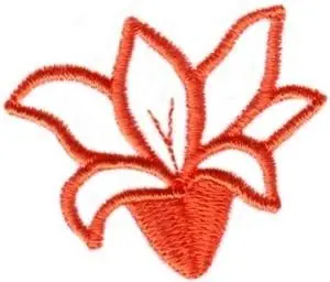 Holiday Sale Lily Bloom Embroidery Design