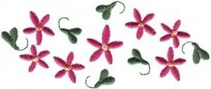 Floral Blooms Embroidery Design Free Returns