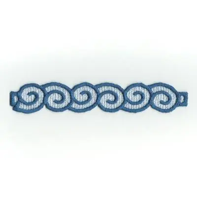 Must Have Michelle Lace Bracelet Embroidery Design