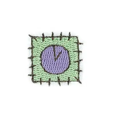 Clock Patch Embroidery Design Must Have