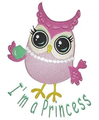 Im A Princess Embroidery Design Special Discount