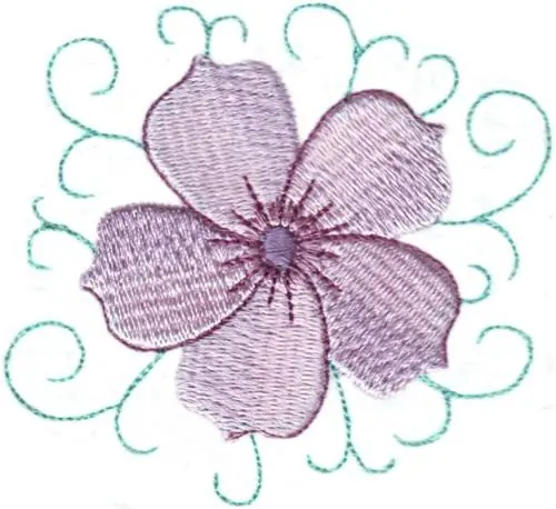Certified Oleander Embroidery Design