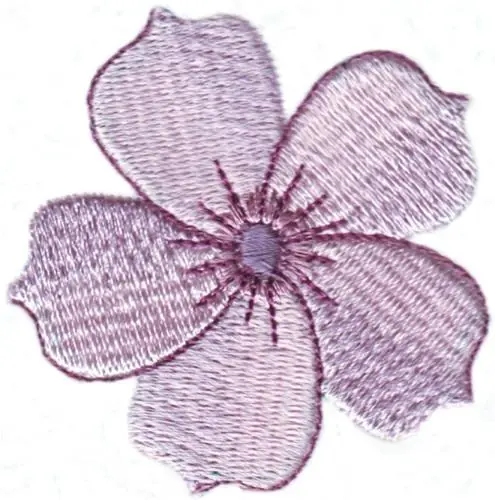 Markdown Oleander Embroidery Design