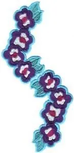 Floral Scallop Embroidery Design Trending
