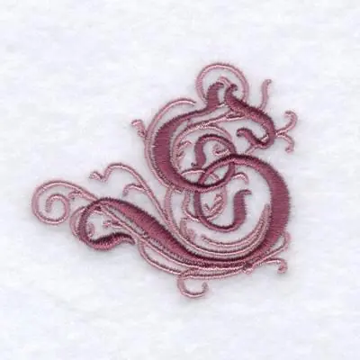 Buy Online Elegant Font "S" Embroidery Design