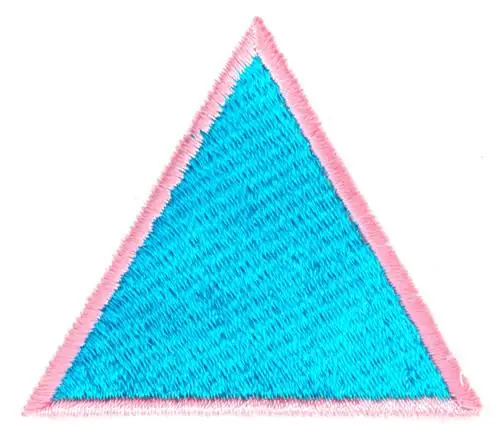 Mega Sale Triangle Embroidery Design