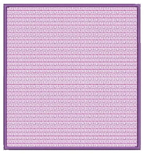 Scroll Square Embroidery Design Discount